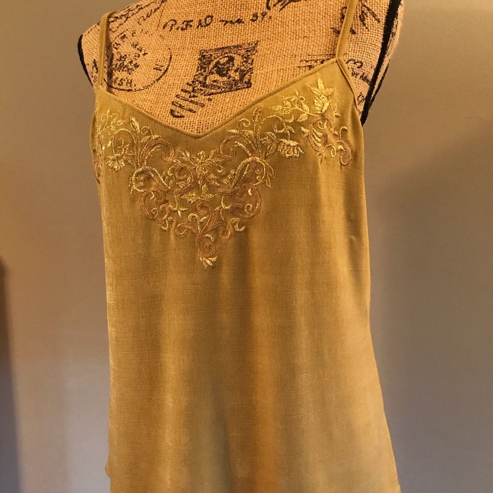 Gold Tank Top